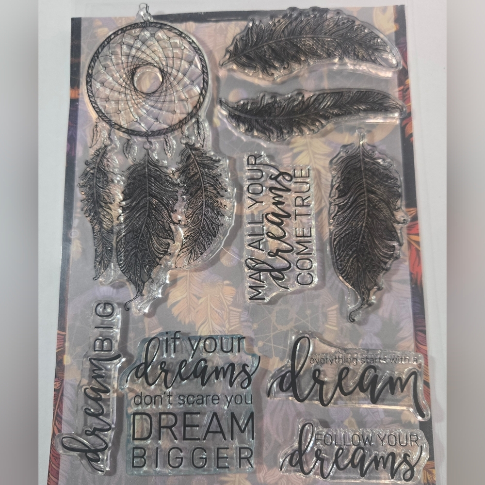 Brutus Monroe Clear Stamp Set, Catching Dreams BRU9064